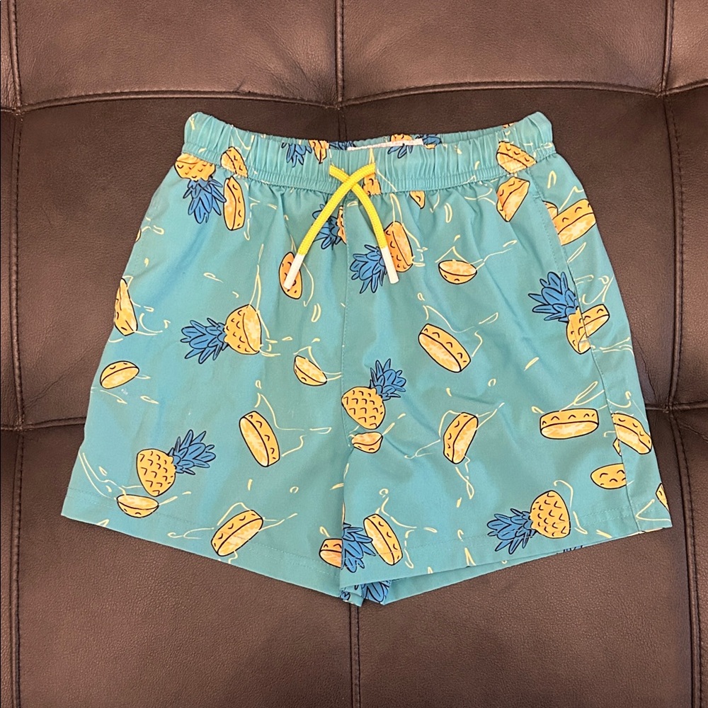 Pineapple Print Swim Shorts boys